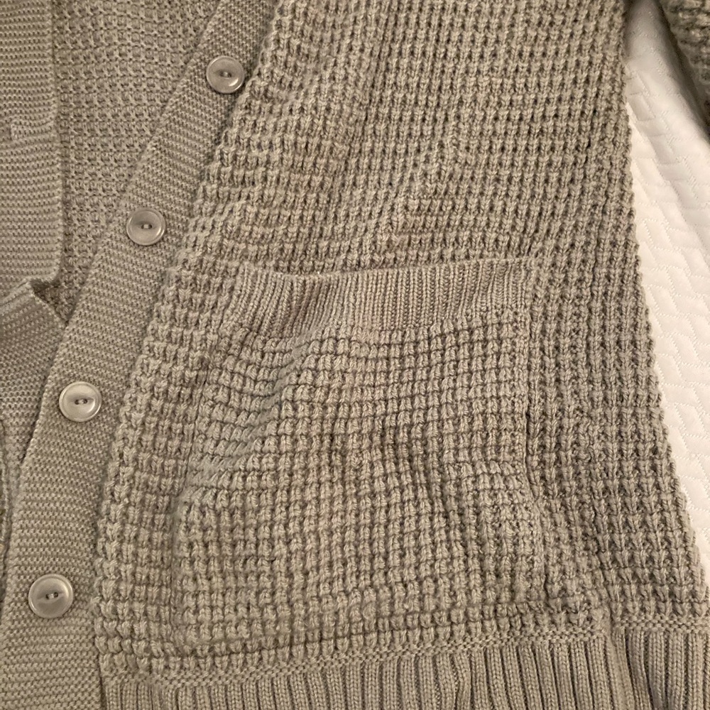 Mate The Label Merino Waffle Cardigan - Picture 6 of 6